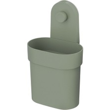 Vantuzlu Kutu, Gri-Yeşil, Pratik ve Şık Saklama Çözümü