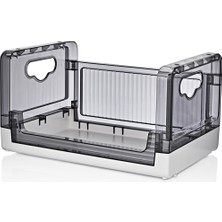 Pratik ve Şık Portatif Raf, Düzen Sağlayıcı Beyaz Organizer, Ev ve Ofis Kullanımı