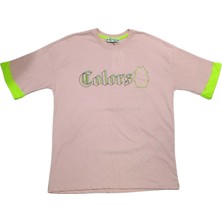 Meybiy Colors Baskılı Kız T-Shırt