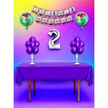 Denizkızı Temalı 2 Yaş Doğum Günü ve Özel Etkinlik Mega Kombin Seti