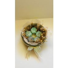 Mint Bloom Bouquet Dekoratif Mum