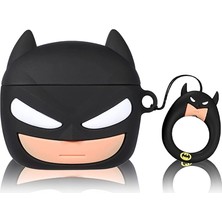 Microsonic Airpods Pro 3 Kılıf Cartoon Figürlü Silikon Crtn-Fgr-Btmn