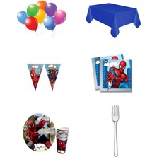 MerveliSait Spdrman Temalı Doğum Günü Tam Set