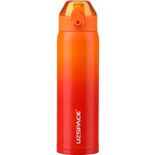 Uzspace 680 ml Yalıtımlı Paslanmaz Çelik Termos Gradyan Turuncu