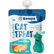 Zampa Puding Kedi Ödülü Ton Balıklı Tavuklu 60 gr