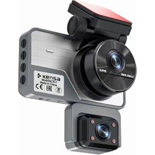 Neffo 3 Kameralı Araç Kamerası Wifi / Geri Görüş Kamerası /1080P Fhd/ 170° Ultra Geniş Açı/gece Görüş/ G-Sensörü