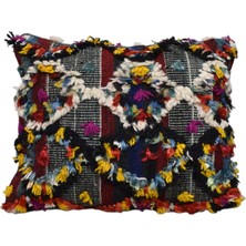 Kilim Antik El Dokuma Kilim Kırlent Yastık Kılıfı 0349 - Yeni - Çok Renkli