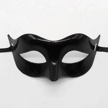 TE Dükkan Buğz Siyah Renk Masquerade Kostüm Partisi Venedik Balo Maskesi