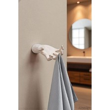 Renkli El Figürü Dekoratif Çok Amaçlı Organizer Banyo Takı Tutucu 18 cm