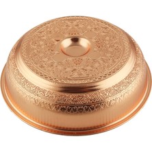 Şık Bakır Hamam Tası, Zarif El Işçiliği, Dayanıklı ve Parlak Tasarım