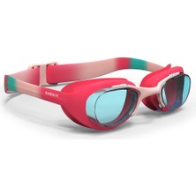 Decathlon Nabaiji Çocuk Yüzücü Gözlüğü Pembe/Mavi Renkli UV Koruma ve Mavi Camlar ile Konforlu Kullanım