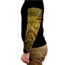 Buğz Çorap Dövme Giyilebilir Kol Bacak Dövmesi Likralı 2 Adet Model 4