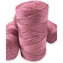 Calais Makrome Ipi 3mm Polyester Gül Kurusu