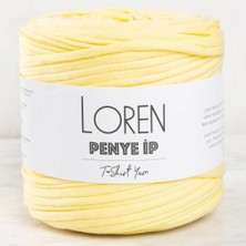 Calais Loren Penye Kumaş El Örgü Ipi Bebe Sarı - 44 - 33473