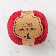 Calais Loren Natural Cotton Vişne Çürüğü El Örgü Ipi - R099 - 33912