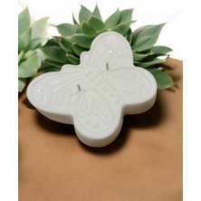 Calma Flame El Yapımı Dekoratif Hediyelik Kelebek Şeklinde Soya Mum