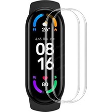 Buğz Xiaomi Mi Band 7 Polymer Nano Ekran Koruyucu - Şeffaf