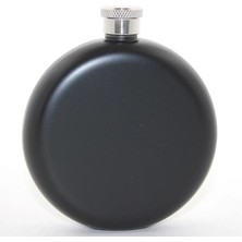 Buğz Paslanmaz Çelik Yuvarlak 5 Oz Tekli Matara ALK2678