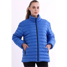 D1fference İçi Astarlı Cepli  Jel Elyaflı Su ve Rügar Geçirmez Kadın Kışlık Mont