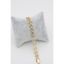 Xuping Jewelry Stil Incisi/xupıng Jewelry x Sıralı Zirkon Taşlı Bileklik