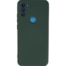 Buğz General Mobile Gm 21 Plus Kılıf Nano Içi Kadife Silikon - Koyu Yeşil