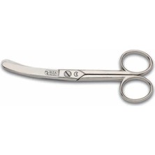 Buğz M-159 Eğri Manifatura Makası No: 5 Inç / 12,70 cm - Nikel Kaplama