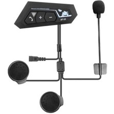 Buğz BT22 Kask Kulaklık Bluetooth Motosiklet Kulaklık 5.0 Bluetooth Interkom Motorsiklet Kulaklık
