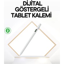 Alvo Store Buğz iPad Uyumlu 1.5mm Pom Uçlu Dokunmatik Kalem Uzun Kullanım Süreli Stylus