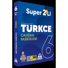 6.sınıf Türkçe Süper 2 Li Çalışma Fasikülleri Ödev Soru Bankası Örnek Akademi