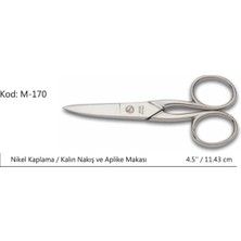 Buğz Europe Kalın Nakış Makası Süper Kalite No:4.5 11,43 cm