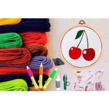 Calais Punch Seti Nakış Seti Kasnaklı Kendin Yap Seti Seri 3