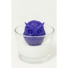 Calma Flame Hediyelik Baykuş Mum El Yapımı Soya Mum – Romantik Hediye Sevgililer Günü Ev Dekor, Özel Gün Hediye