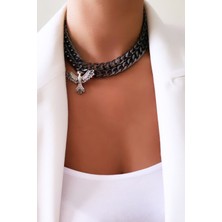 Liveyn Design Ankakuş Çift Sıralı Choker