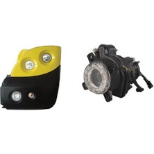 Genel Far Merceklı Kısa Hca 12V Ledlı Kapak+Kablolu Manuel Lenslı Peugeot J9 Premıer Kargo Bmc PROF.(12AD)