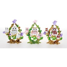 Buğz Swaroski Baykuş Figürü ALK2028