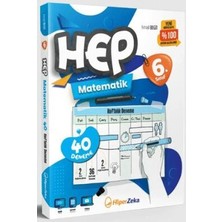 6.sınıf Hep Matematik 40 Haftalık Denemeler Hiperzeka