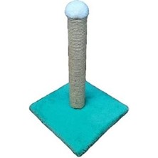 Kedi Tırmalama Tahtası 47CM -Turkuaz