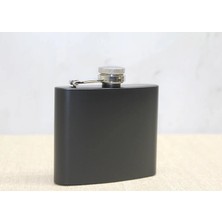 Buğz Tekli Siyah 5 Oz Matara ALK3898