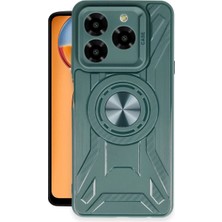 Buğz Newface General Mobile Era 30 Kılıf Lincoln Silikon - Koyu Yeşil