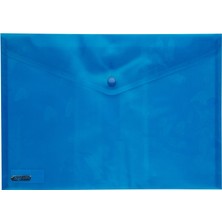 Bigpoint Çıtçıtlı Dosya A4 Mavi 24'lü Poşet