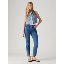 Levi's 501 Regular Fit Yüksek Bel Cropped Jeans  Kot Pantolon A7739-0007