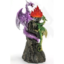 Marsilyan Polyester Ledli Dragon Figürü ALK2335