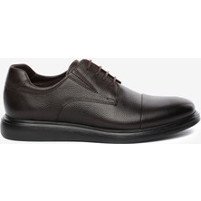 Greyder Erkek Kahverengi Hakiki Deri Oxford Ayakkabı 5K1RA14320