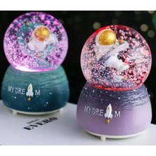 Marsilyan Sevimli Astronot Kar Küresi - Hediyelik Eşya