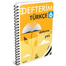 Arı Yayıncılık 6. Sınıf Türkçe Akıllı Defteri
