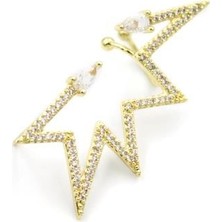 Ucuzageliyor Yıldız Kıkırdak Küpe - Altın