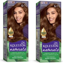 Naturals Saç Boyası Ayışığı Kahvesi 6/73 2x Paket