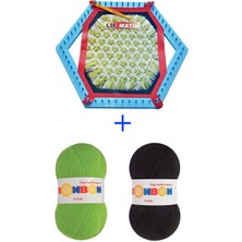 Lifmatik Lif Örme Seti Dokuma Tezgahı ve Lif Ipi S2