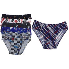 Royaleks 6 Adet Desenli Erkek Çocuk Slip 504