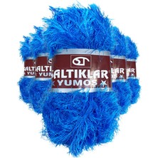 5 Adet Yumoş Sakallı El Örgü Ipi Yünü 03